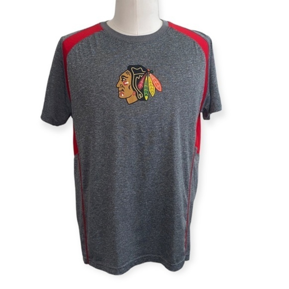 5/$30 🎈 NHL men’s large Chicago blackhawks‎ athletic tee